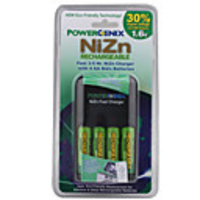 Fast 3-5Hrs Power Enix Nizn Charger with 4 AA Batteries