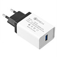 Fast Charger / Portable Charger USB Charger EU Plug QC 3.0 1 USB Port 3 A 100~240 V for Universal