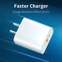 Fast Charger USB Charger For For Cellphone QC 3.0 Fast Charge 38 W Output Power miniinthebox