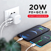Fast Charger USB Charger For For Cellphone QC 3.0 Fast Charge 38 W Output Power miniinthebox