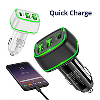 Fast Charger USB Charger For For Cellphone QC 3.0 Fast Charge 38 W Output Power miniinthebox