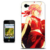 Fate stay night Saber Burning Version Anime iPhone Case