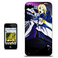 Fate stay night Saber Scream Version Anime iPhone Case