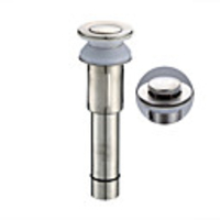 Faucet Accessory Stainless Steel Bounce Drainer Wash Basin Washbasin Basket-type Drainer with Holes