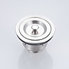Faucet accessory Stainless Steel Drainer Bathroom Kitchen Sink Deodorant Lift Drainer