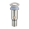 Faucet Accessory Stainless Steel Drainer with Overflow Hole Washbasin Sink Drainer