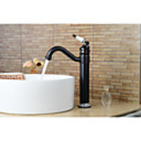 Faucet Set - Rotatable / Widespread Oil-rubbed Bronze Centerset Single Handle One HoleBath Taps