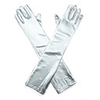 Faux Leather Opera Length Glove Bridal Gloves / Party / Evening Gloves With Rhinestone