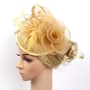 Feather / Net Fascinators / Flowers / Headwear with Floral 1pc Special Occasion / Horse Race / Ladies Day Headpiece miniinthebox