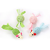 Feather Toy Interactive Toy Cat Toys Set Cat Pet Toy 1pc Fish Pet Exercise Releasing Pressure Sisal Gift