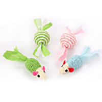 Feather Toy Interactive Toy Cat Toys Set Cat Pet Toy 1pc Fish Pet Exercise Releasing Pressure Sisal Gift