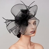 Feathers / Net Fascinators / Hats / Headpiece with Feather / Cap / Flower 1 PC Wedding / Party / Evening Headpiece miniinthebox