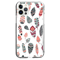 Feathers Case For Apple iPhone 12 iPhone 11 iPhone 12 Pro Max Unique Design Protective Case Shockproof Back Cover TPU