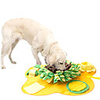 Feeding Mat Snuffle Mat Dog Cat Pet Toy 1pc Flower Foldable Washable Pet Exercise Encourage Natural Foraging Skills Canvas Gift