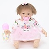 FeelWind 18 inch Reborn Doll Girl Doll Baby Girl lifelike Handmade Cute Child Safe Kids / Teen Cloth 3/4 Silicone Limbs and Cotton Filled Body with Clothes and Accessories for Girls