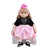 FeelWind 24 inch Reborn Doll Baby Toddler Toy Reborn Toddler Doll Baby Girl Gift Cute Lovely Parent-Child Interaction Tipped and Sealed Nails 3/4 Silicone Limbs and Cotton Filled Body LV095 with