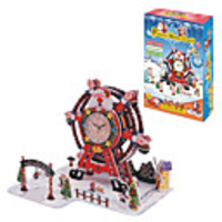 Ferris Wheel with Clock 3D DIY Puzzle
