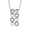 Ferris Wheel Zircon Alloy Necklace