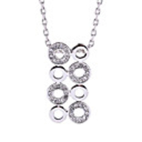 Ferris Wheel Zircon Alloy Necklace