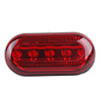 FF-105 5-LED 3-Mode Bicycle Safety Warning Tail Light,  Red