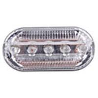 FF-106 5-LED 3-Mode Bicycle Safety Warning Tail Light, White