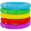 Fidget Pop Toys-Tube for Kids and Adults, Pipe Sensory Tools for Stress and Anxiety Relief,  Cool Bendable Multi-Color Stimming Toys Great as Gift and Prizes for Fidgeters (5 Pack) miniinthebox