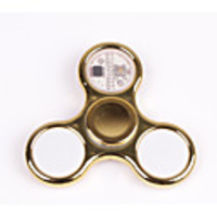 Fidget Spinner Hand Spinner Two Spinner High Speed for Killing Time Stress and Anxiety Relief Focus Toy Office Desk Toys Relieves ADD,  ADHD,  Anxiety,  Autism Metalic
