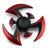 Fidget Spinner Inspired by Naruto Sasuke Uchiha Anime Cosplay Accessories Alloy Halloween Costumes miniinthebox
