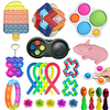 Fidget Spinner Sensory Fidget Toy Fidget Controller Pad Stress Reliever 23 pcs Portable Stress and Anxiety Relief For Adults Adults