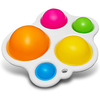 Fidget Toy Baby Kids Sensory Toys Five Push Dimple Fidget Toy Boy Girl Toy for All Ages ADHD and Autistic Use miniinthebox