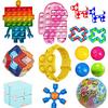 Fidget Toys Pack Mini pop Autism Special Needs Stress Relief Silicone Pressure Relieving Toys Fidget Sensory Stress Ball Anxiety Relief Toys for Kids Adults Pop Pack Toys miniinthebox