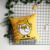 Fine Linen Cartoons Towel Embroidered Fashion Pillow Case Cover Living Room Bedroom Sofa Cushion Cover