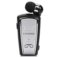 Fineblue FQ-208 Collar Clip Bluetooth Headset Bluetooth4.0 Ergonomic Design with Volume Control Hands-free Calling for Apple Samsung Huawei Xiaomi MI Mobile Phone miniinthebox