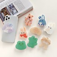 Finger Mount Stand Holder Ring Holder Adjustable Polycarbonate / Silicone Holder
