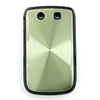 Fingerprint Aluminium Back Shell Cell Phone Protective Case for Blackberry 9800 - Green