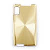Fingerprint Aluminium Back Shell Cell Phone Protective Case for Moto MB 860 - Golden