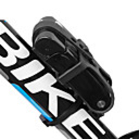 FirtySnow Folding Bike Lock Portable Foldable Security Locking Security Durable For Road Bike Mountain Bike MTB Cycling Bicycle Stainless Steel Black