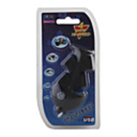 Fish Style 4 Port USB 2.0 Hub (Black)