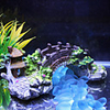 Fish Tank Aquarium Decoration Background Ornament Brown Mini Resin 1 1465 1887 cm