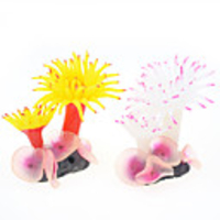 Fish Tank Aquarium Decoration Fish Bowl Coral White Cute Special Material 1 987 cm