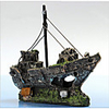 Fish Tank Aquarium Decoration Fish Fish Bowl Ornament Ship Decoration Resin 14.55.512 cm