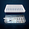 Fish Tank Cleaning Ornament White Easy to Install Plastic 1 2585 cm