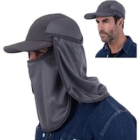 Fishing Hat Sun Protection Fishing Cap with Removable Face Neck Flap UPF50 Bucket Hat Outdoor Fishing Polyster Baseball Cap miniinthebox