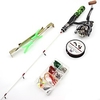 Fishing Rod and Reel Combo Ice Fishing Rod Carbon Mini Portable Lightweight Freshwater and Saltwater Ice Fishing Lure Fishing / Ultra Smooth miniinthebox