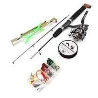 Fishing Rod and Reel Combo Ice Fishing Rod Carbon Mini Portable Lightweight Ice Fishing Lure Fishing miniinthebox