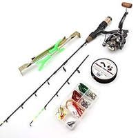 Fishing Rod and Reel Combo Ice Fishing Rod Portable Lightweight Ultra Smooth Ice Fishing miniinthebox