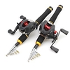 Fishing Rod and Reel Combo Telescopic Rod Carbon High Speed Mini Portable Freshwater and Saltwater Sea Fishing Lure Fishing / Lightweight miniinthebox