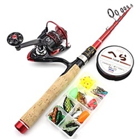 Fishing Rod and Reel Combo Telescopic Rod Carbon Mini Portable Lightweight Freshwater and Saltwater Sea Fishing Lure Fishing miniinthebox