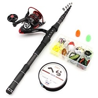 Fishing Rod and Reel Combo Telescopic Rod Mini Portable Lightweight Freshwater and Saltwater Sea Fishing miniinthebox