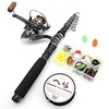 Fishing Rod and Reel Combo Telescopic Rod Mini Portable Lightweight Freshwater and Saltwater Sea Fishing miniinthebox
